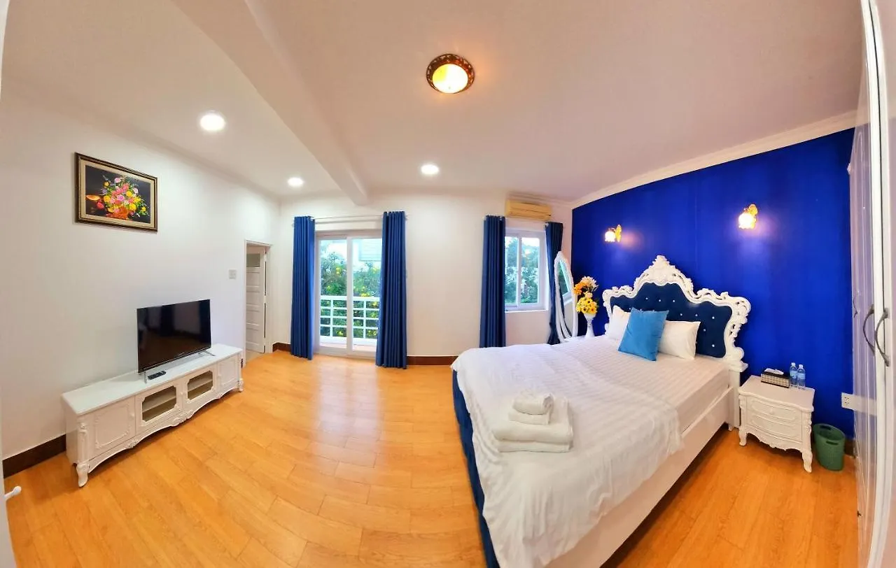 נה טראנג Promotion Early Booker, Lan Anh Villa With 7 Bedrooms And Ocean View, Near Beach And Facilities Home